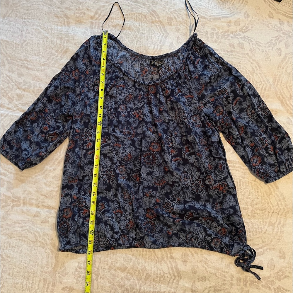 Lucky Brand Floral Rayon Top
